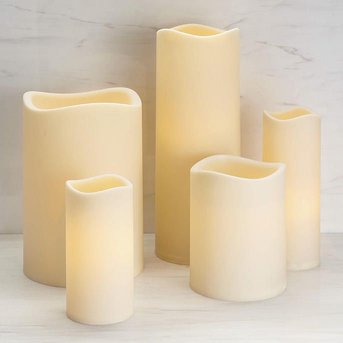 Soft Glow Outdoor Flicker Candle | Frontgate | Frontgate