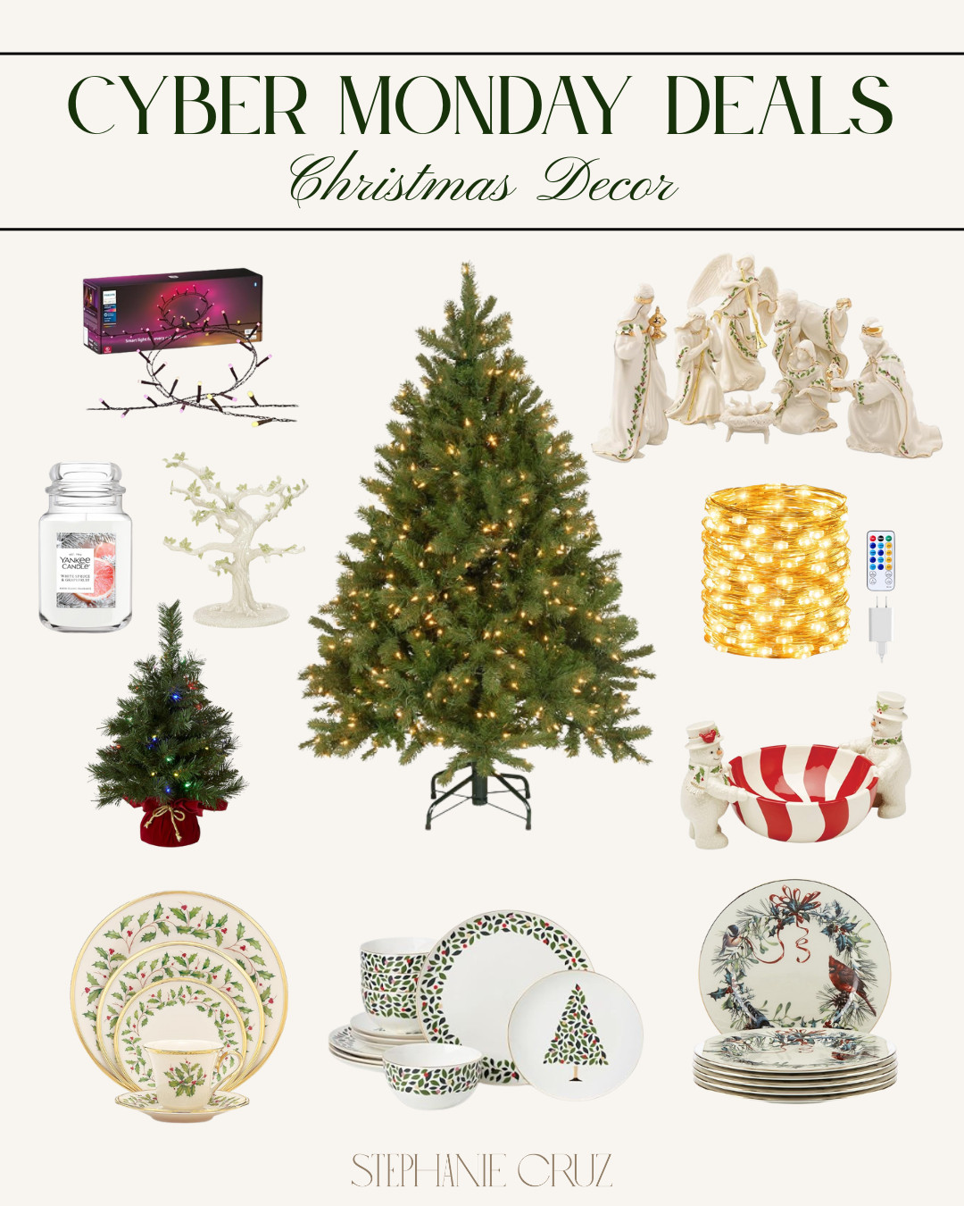 Holiday favorites on Cyber Monday sale with trees, lights, and classic Christmas pieces to refresh your home.
#CyberMondayDeals #ChristmasDecor #HolidayReady 

 #LTKCyberWeek #LTKHoliday #LTKHome