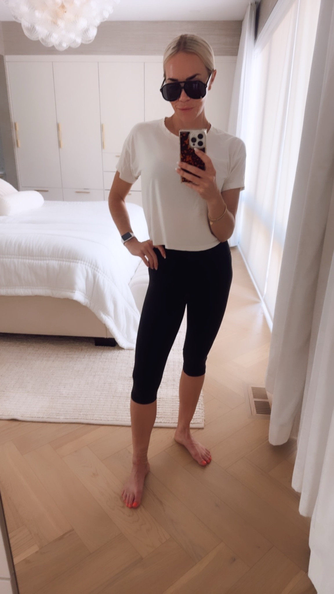 The millennial in me wasn’t sure.. but I actually really like these capris leggings! Wearing a 4 like I do in all align. Xs in the top!

#LTKcanada #LTKsummer #LTKfitness