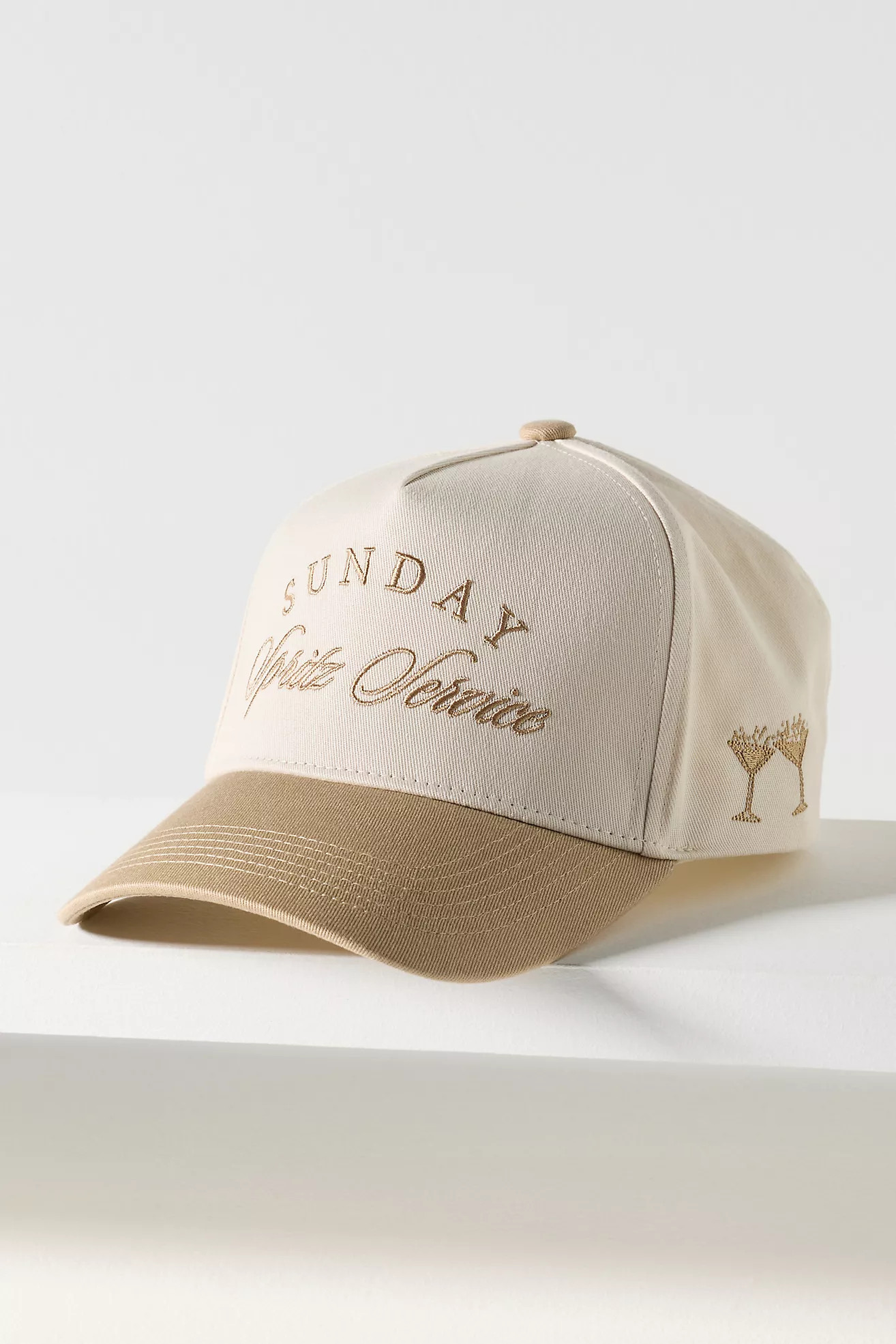 Kenz Kustomz Sunday Sips Trucker Hat | Anthropologie (US)