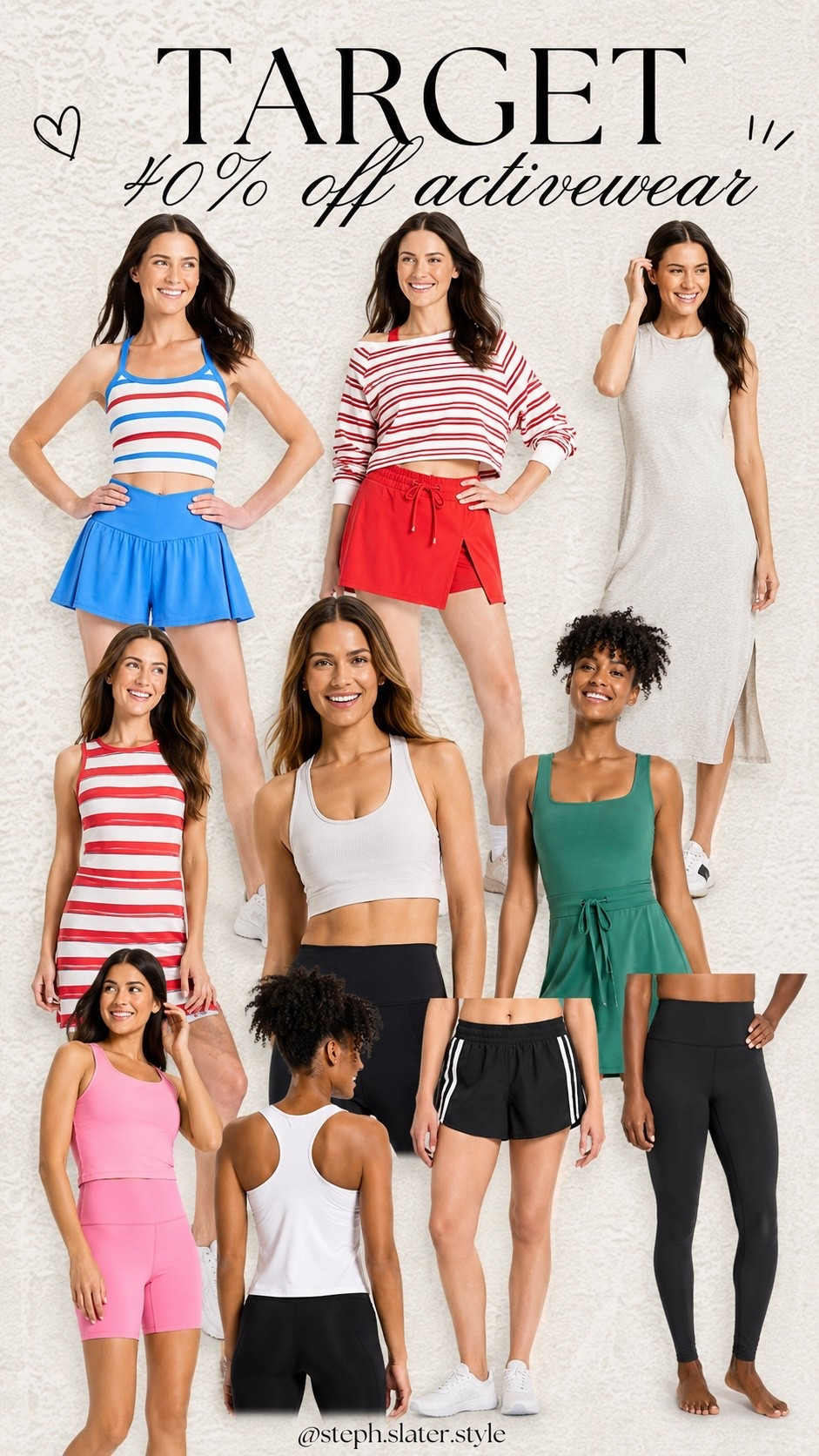 Target activewear is 40% today only!

#LTKActive #LTKfitnessgoals #LTKSaleAlert