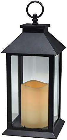 Hanging Glass Panes Lantern Portable Led Candle Light Operated by 3AAA Battery Use for Garden Yar... | Amazon (US)