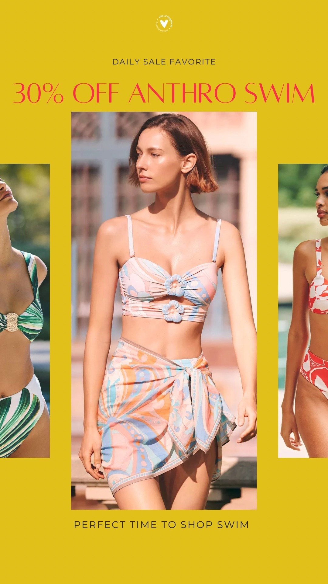 Anthro swim on sale = summer shopping starts now ☀️🩷

#LTKSeasonal #LTKSaleAlert #LTKSwim