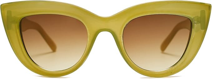 SOJOS Retro Small Vintage Cat Eye Sunglasses for Women Cute Fashion UV400 Sunnies SJ2939 | Amazon (US)