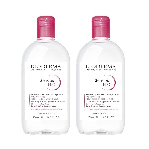 Bioderma Sensibio H2O Micellar Water, Makeup Remover, Gentle for Skin, Fragrance-Free & Alcohol-F... | Amazon (US)