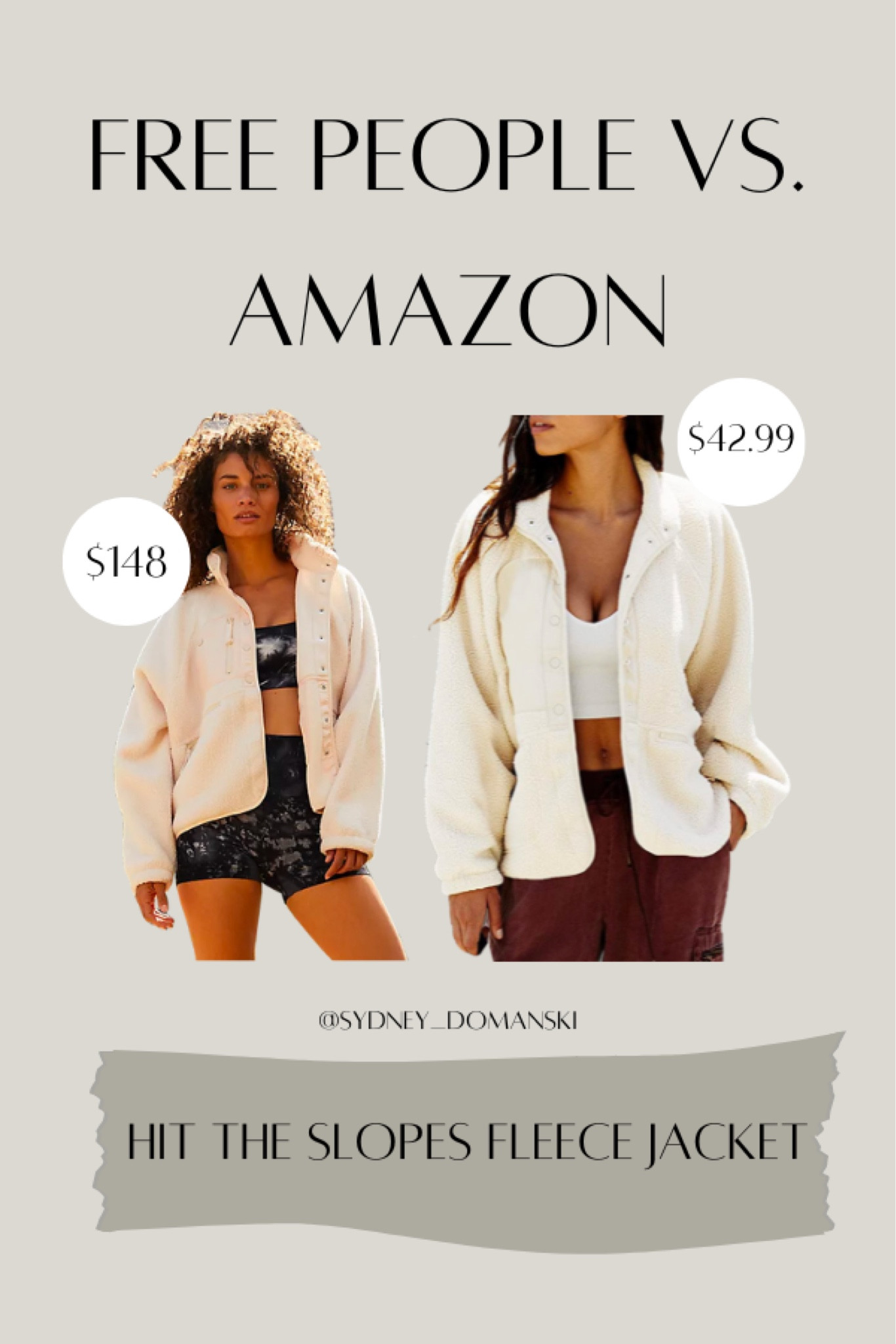 One of the best Free People dupes from AMAZON! Almost identical fleece jacket for a fraction of the cost! 

#LTKSeasonal #LTKstyletip #LTKHoliday