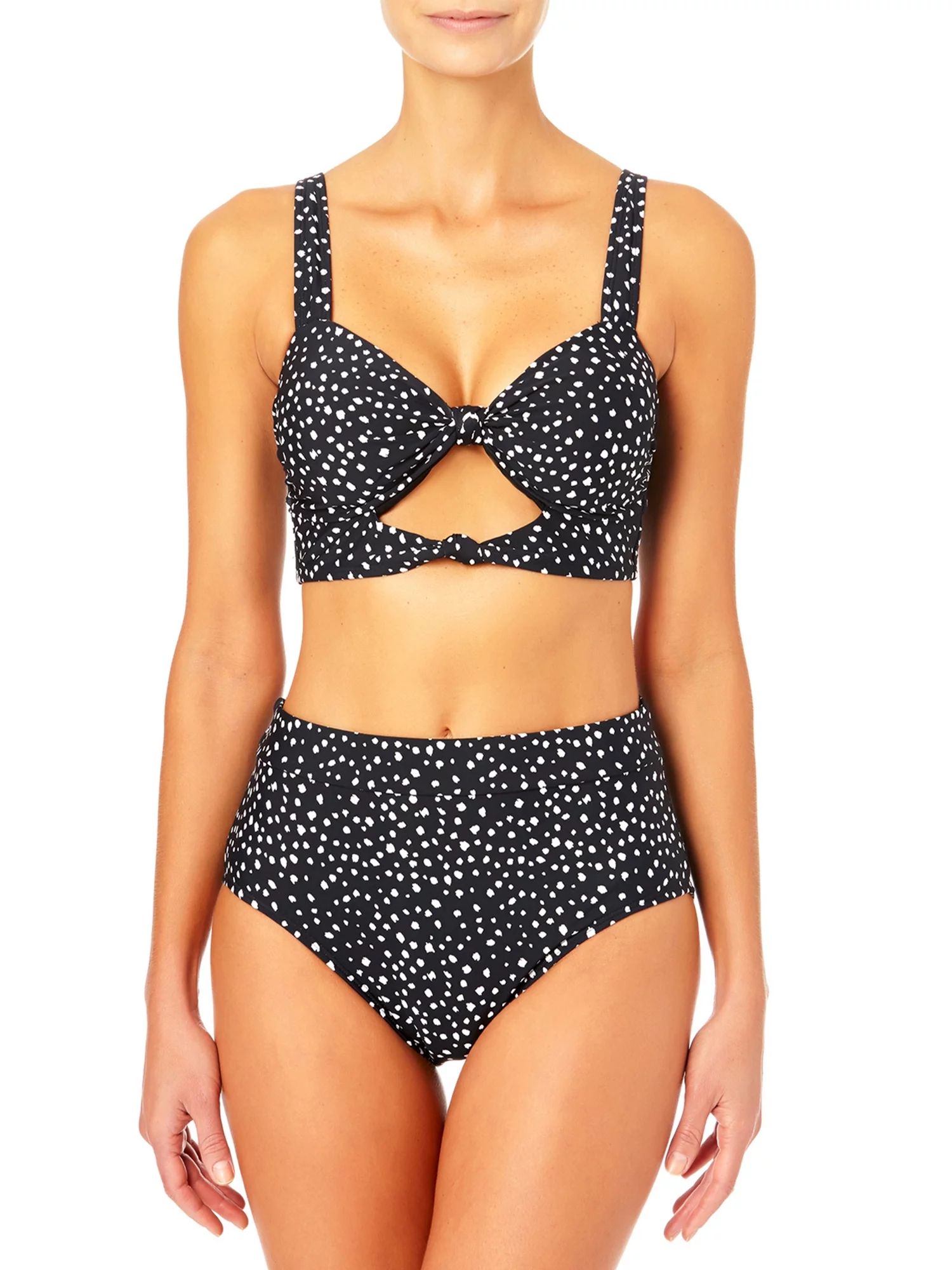 Time and Tru Women's and Women's Plus Highwaist Swim Bottom | Walmart (US)