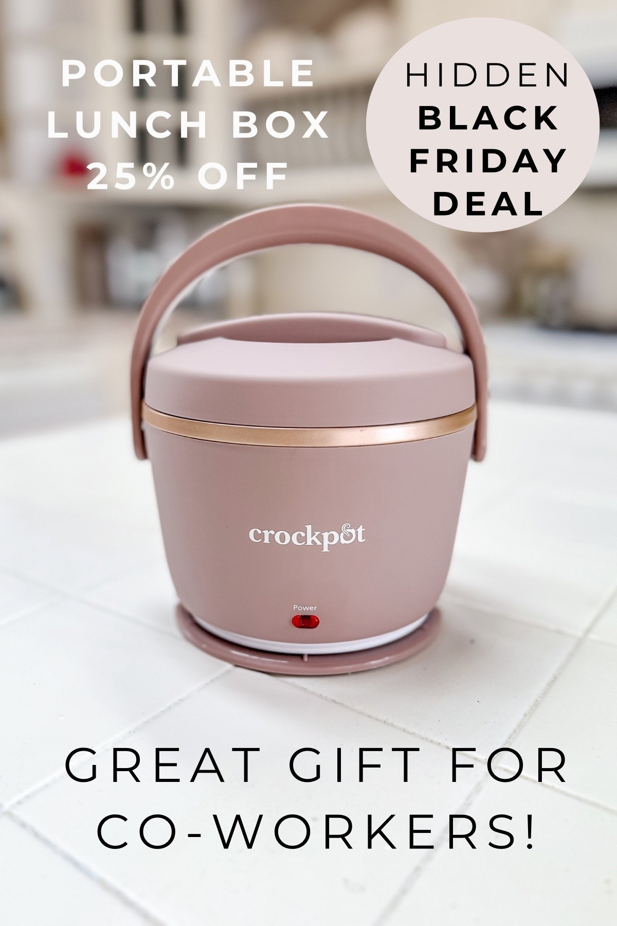 Crockpot portable lunchbox makes a great gift for the office or coworkers. It is 25% off right now.

#LTKHoliday #LTKCyberWeek #LTKGiftGuide