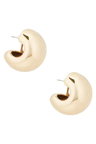 Jenny Bird Gemma Hoops in Gold from Revolve.com | Revolve Clothing (Global)