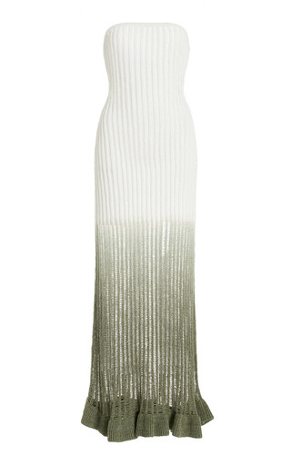 Exclusive Amaya Ribbed-Knit Cotton-Blend Maxi Dress | Moda Operandi (Global)