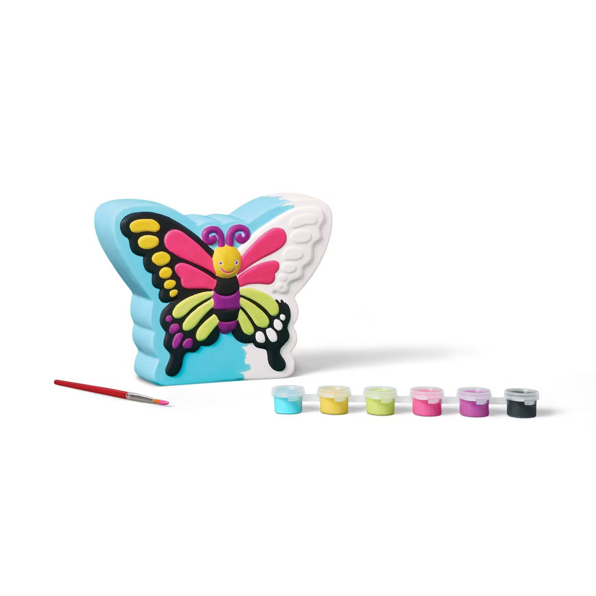 Paint-Your-Own Ceramic Butterfly Craft Kit - Mondo Llama™: DIY Art Kit with Paint & Brush, Ages... | Target