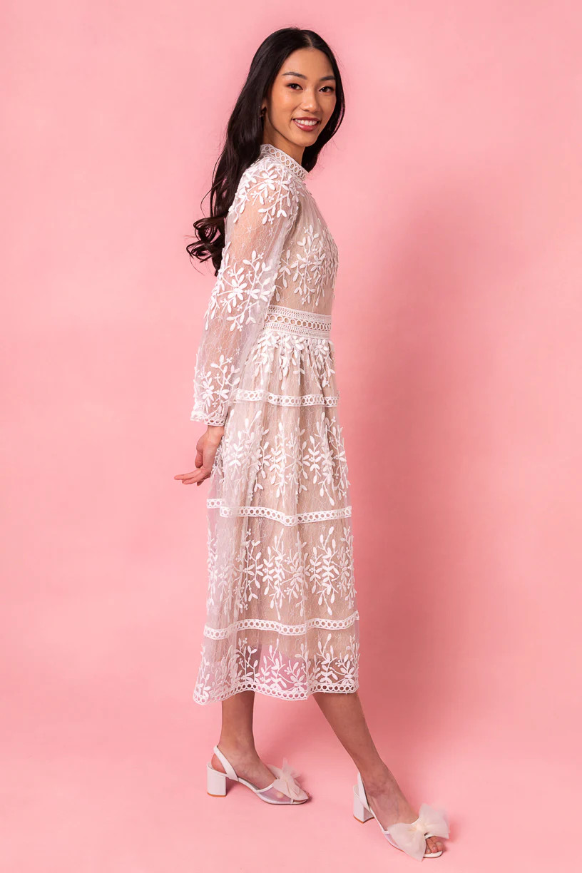 Sicily Dress - Champagne Lining | Ivy City Co