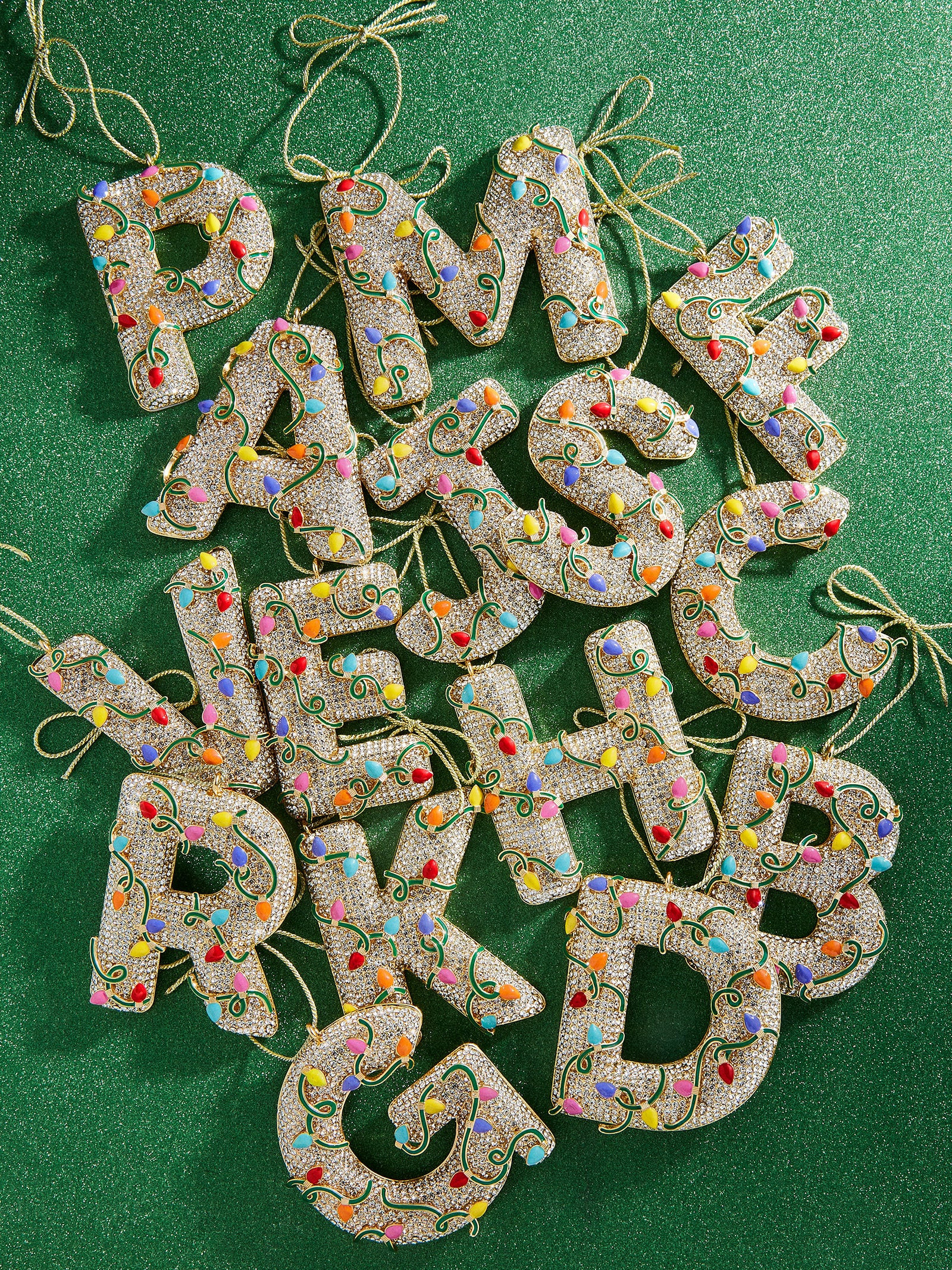 Let It Glow Initial Ornament - Let it Glow Initial | BaubleBar (US)