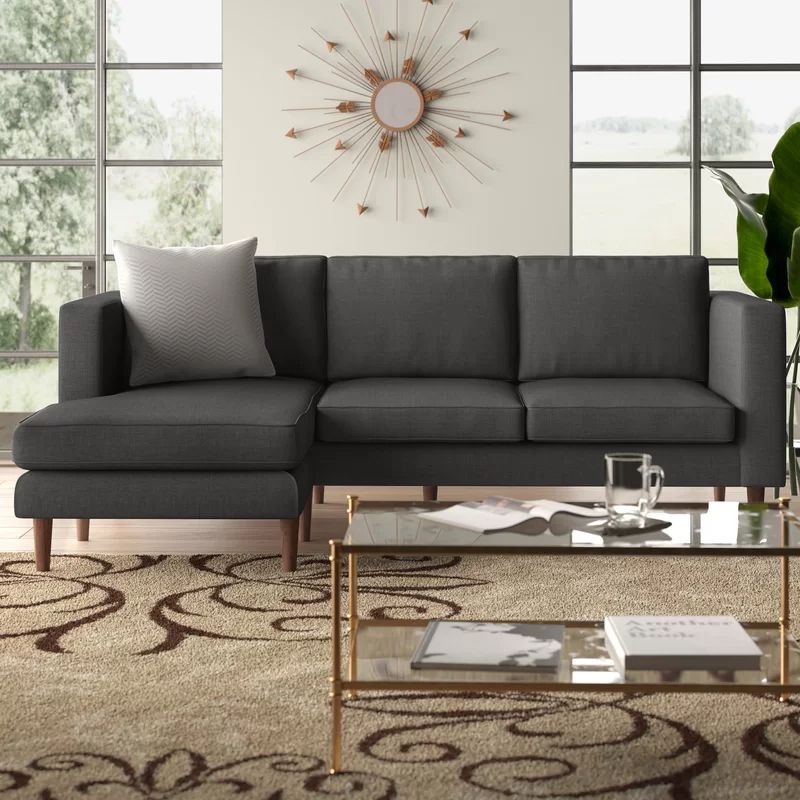 Aaron 2 - Piece Upholstered Sectional | Wayfair North America