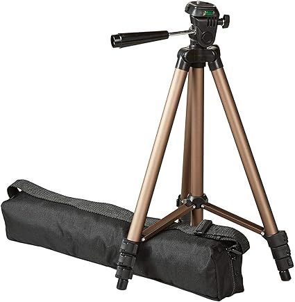 Amazon Basics 50-inch Lightweight Camera Mount Tripod Stand With Bag | Amazon (US)