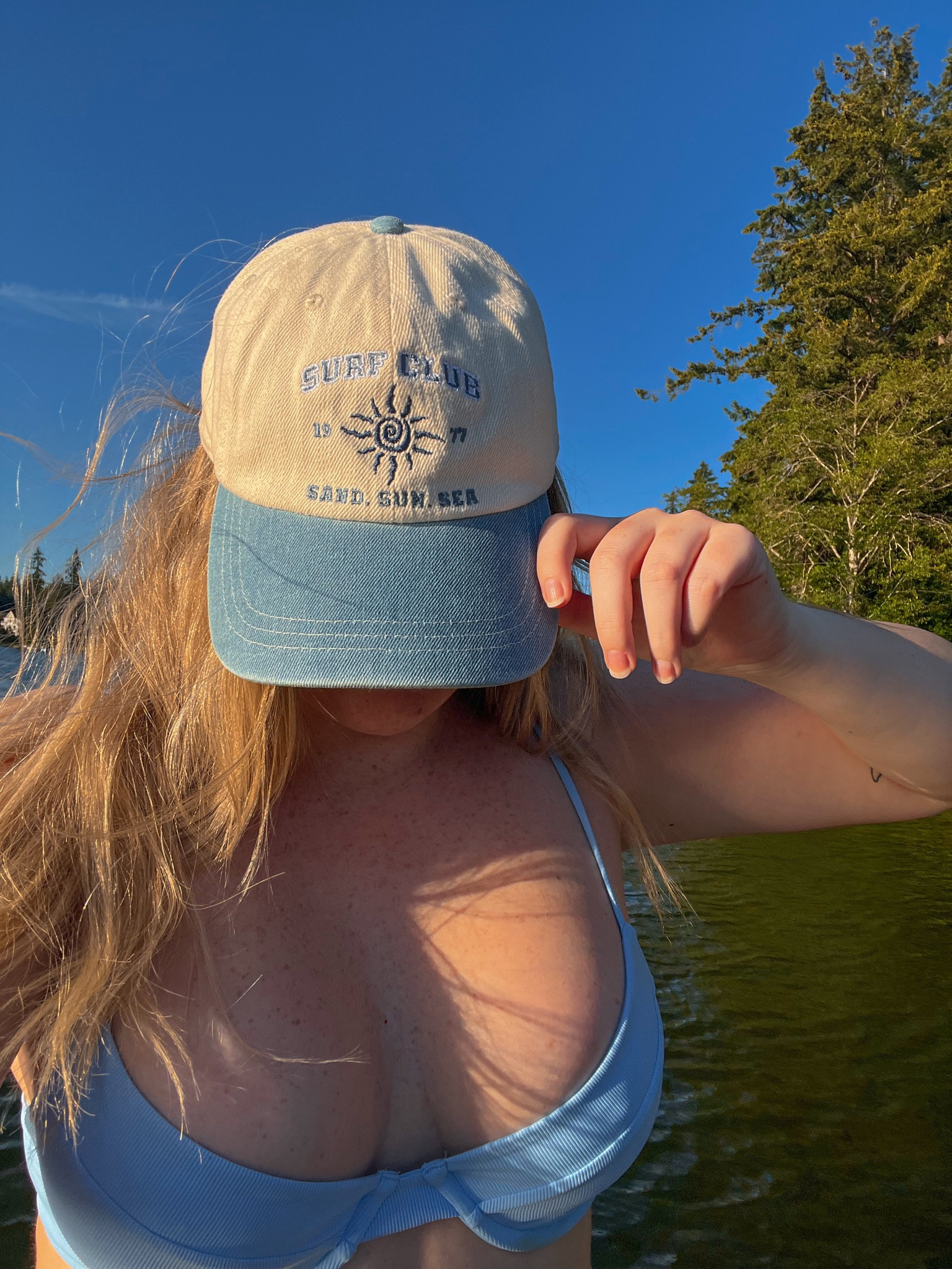 bikinis & hats for golden hour at the lake

bikini I’m wearing is sold out, but I have a very similar one linked by the same company!

#LTKSeasonal #LTKSummerSales #LTKSwim
