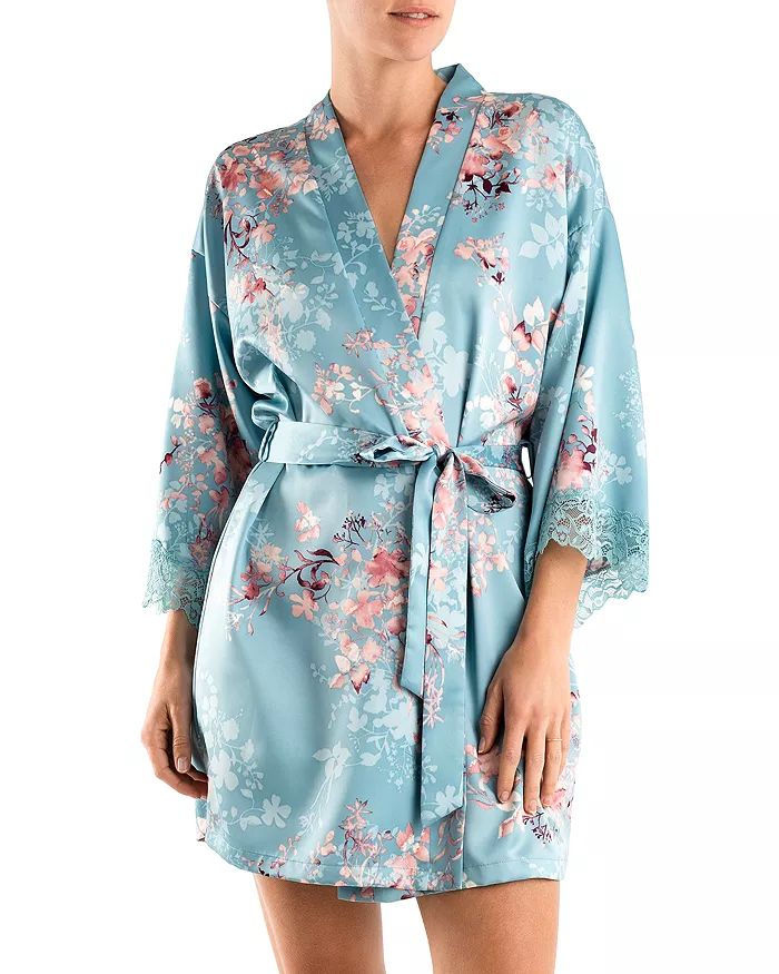 Fernwood Lace Trim Wrap Robe | Bloomingdale's (US)