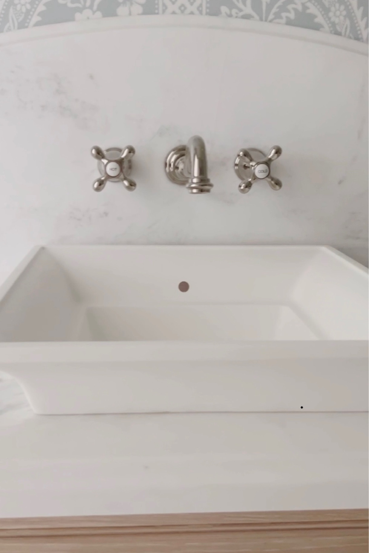 Our powder bath wall faucet!  Polished nickel!

#LTKhome