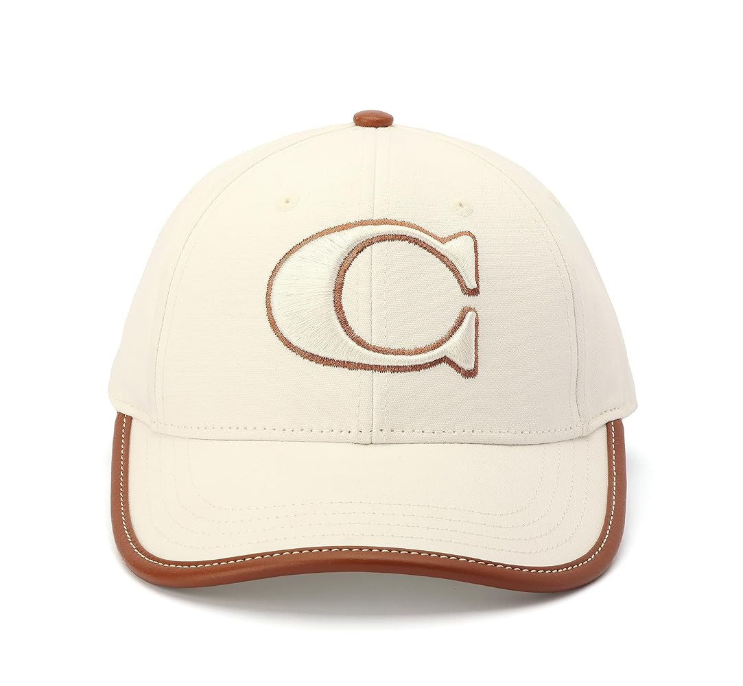 Coach Women's C Cotton Canvas Baseball Hat | Amazon (US)