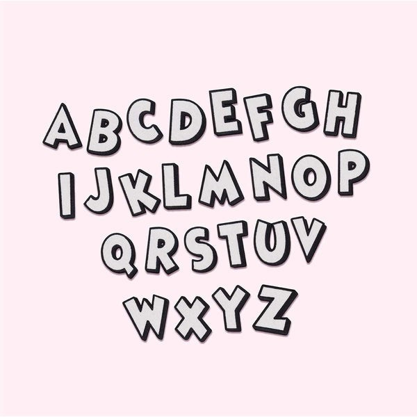 Disney Mickey Mouse Letter Patches | Stoney Clover Lane