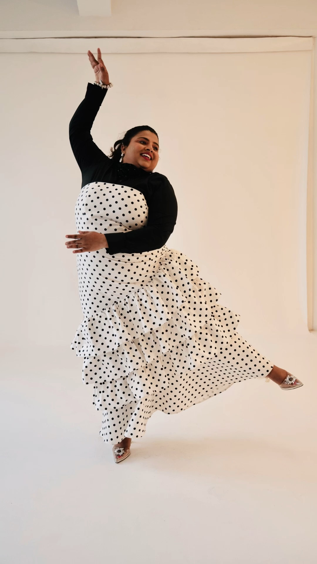 Polka dots but make it power dressing.! 
##eloquii #xoq #biggirlsdoitbetter #goldenconfidence #pmmlovemybody #ootd #ootdbrowngirls #ootdplussize 
#FashionInspo
#StyleGoals
#BodyPositive
#CurvyAndConfident
#PolkaDots
#PlusSizeStyle
#CurvyFashion
#BoldPrints
#PlusSizeOOTD
#ConfidenceIsKey
#PlusSizeChic
#CurvyPolkaDots
#CurvyStyleInspo
#CurvyWithConfidence
#PlusSizePowerLooks
#StatementDressVibes
#CurvesInSpots
#nycfashion 
#CityChicVibes


#LTKPlusSize #LTKStyleTip #LTKSaleAlert