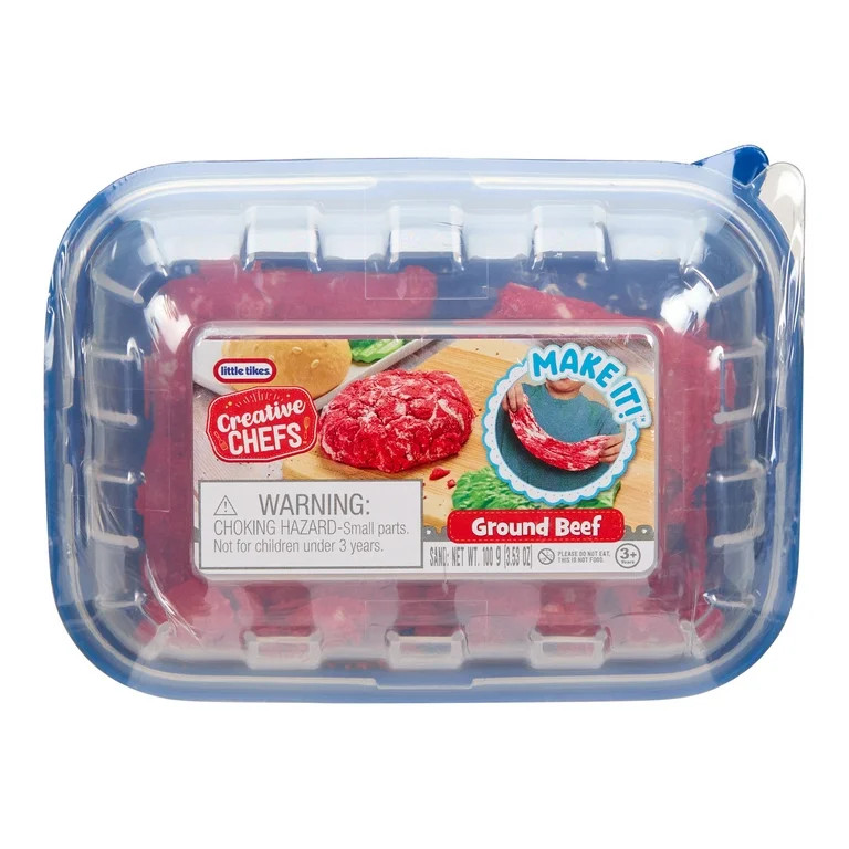 Creative Chefs Ground Beef with Make-It Mix Play Sand, Ages 3+ - Walmart.com | Walmart (US)