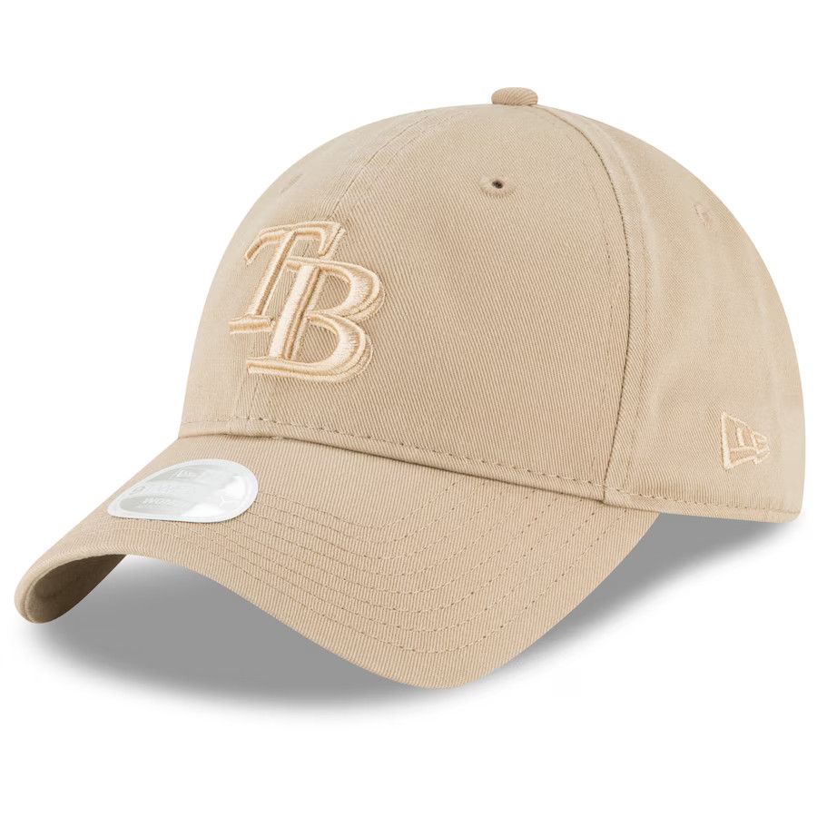 Women's Tampa Bay Rays New Era Brown Core Classic Twill 9TWENTY Camel Adjustable Hat | MLB Shop