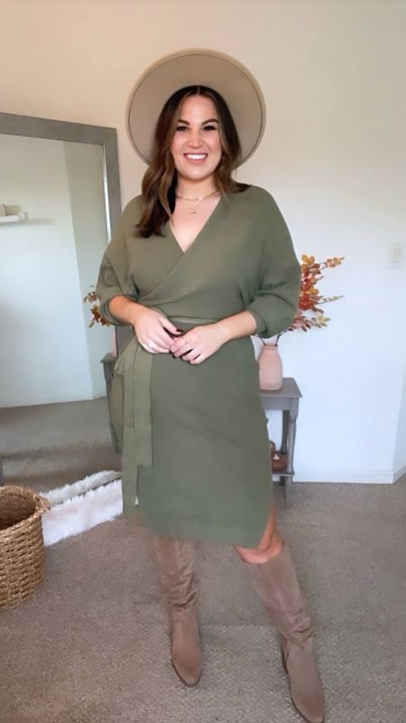 One of my favorite sweater dresses is 72% off today!! I actually wore this for Thanksgiving last year but it’s really perfect for any fall occasion! 

Dress - size XL
Boots - size 10

Sweater dress, fall dress, Amazon fashion, fall fashion, midsize, thanksgiving outfit 

#LTKcurves #LTKSeasonal #LTKstyletip