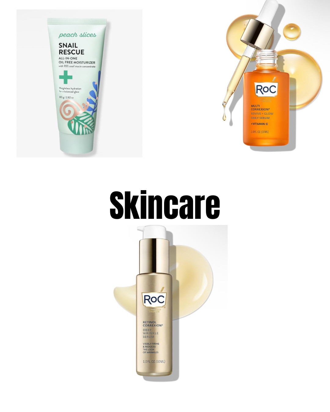 Skincare wants for those just starting it in their 20s! Moisturizer, vitamin C, and retinol are the three basic building blocks for glass skin as well age. Try adding in spf but be sure to stick to the basics!

#LTKHoliday #LTKTravel #LTKBeauty