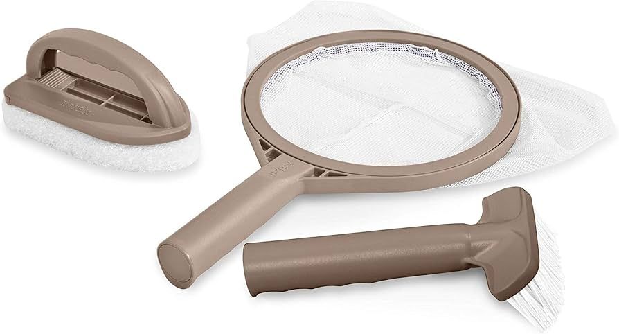 Intex PureSpa Hot Tub and Spa Maintenance Accessory Kit with Curved Brush, Mesh Net Skimmer, and ... | Amazon (US)