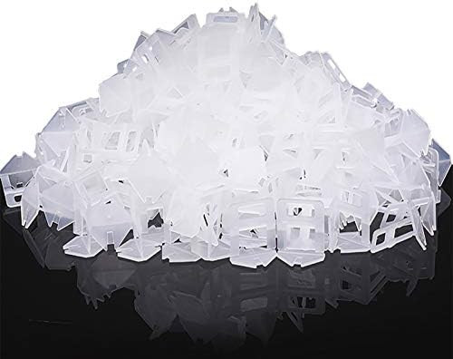 Tile Leveling System Clips - 500-Piece DIY Tiles Leveler Spacers - Tile Leveling System for Profe... | Amazon (US)