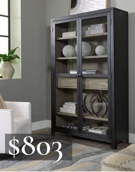 The sale price on this cabinet is insane. Almost identical at pottery barn for 3x. Linked a bunch more black cabinets too! 

Wayfair, pottery barn, display cabinet, china cabinet, living rooms dining room, mcgee and co, studio McGee, amber interiors, target 

#LTKSaleAlert #LTKHome