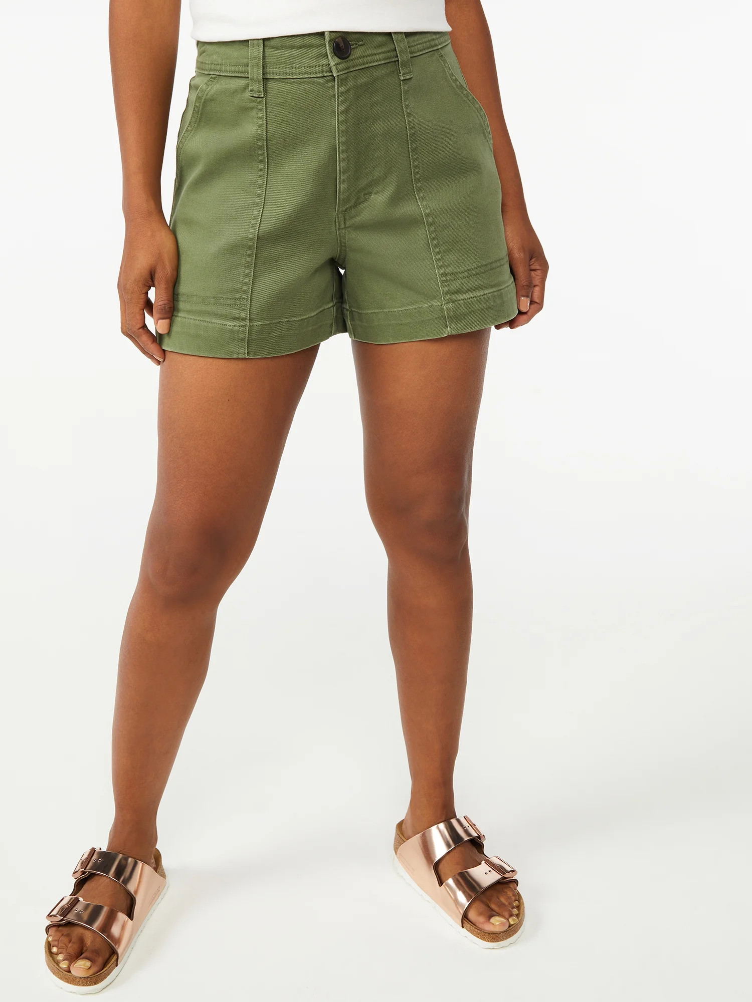 Free Assembly Women's Utility Shorts | Walmart (US)