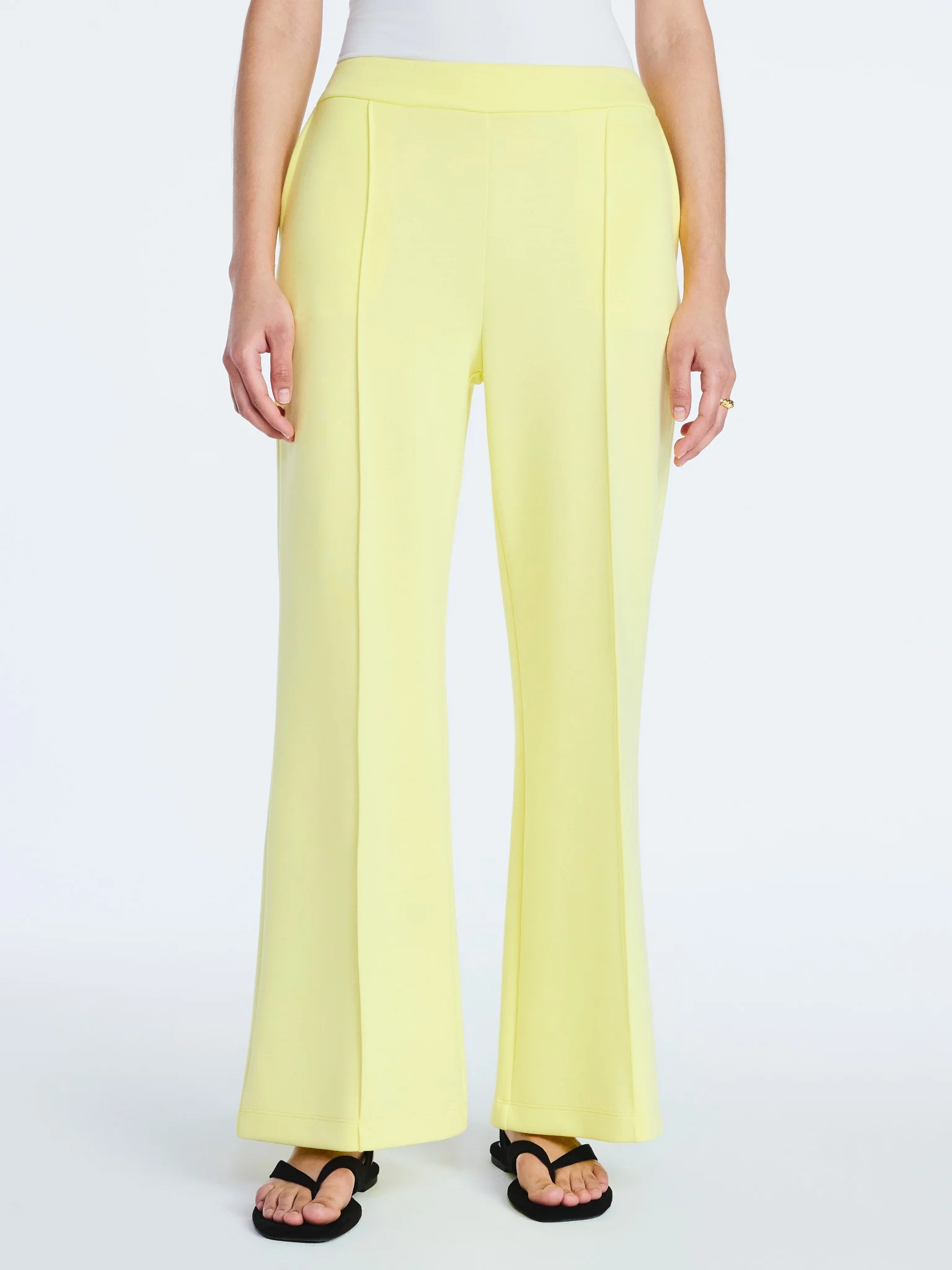 Scoop Women's and Women's Plus New Scubaknit Seamed Sweatpants, Regular and Short Lengths, Sizes ... | Walmart (US)