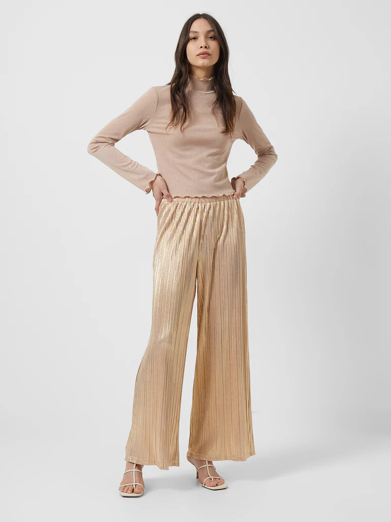 Sky Jersey Shimmer Culottes | French Connection (UK)