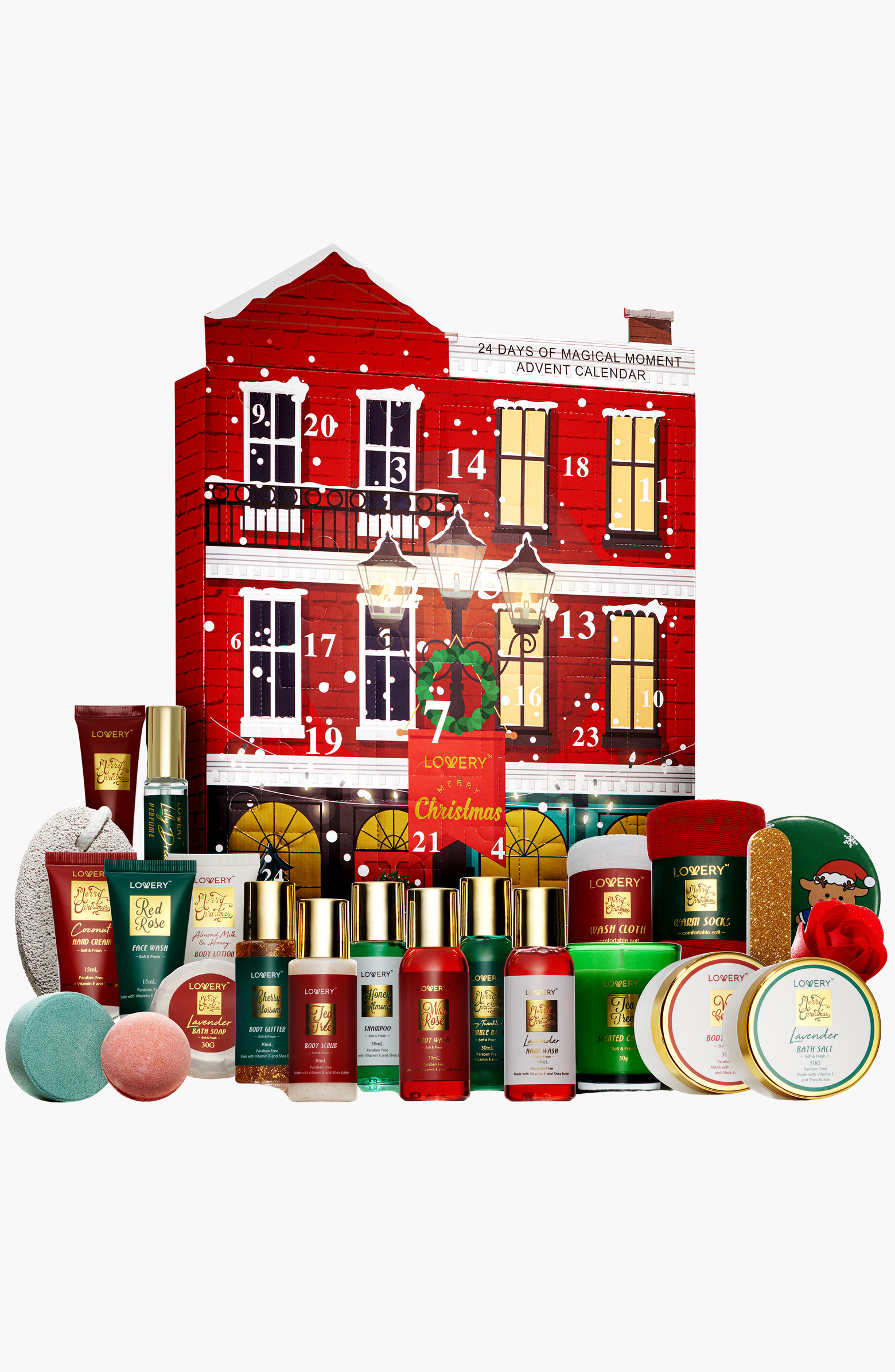 Limited Edition 24Pc Advent Calendar for Bath and Body | Nordstrom