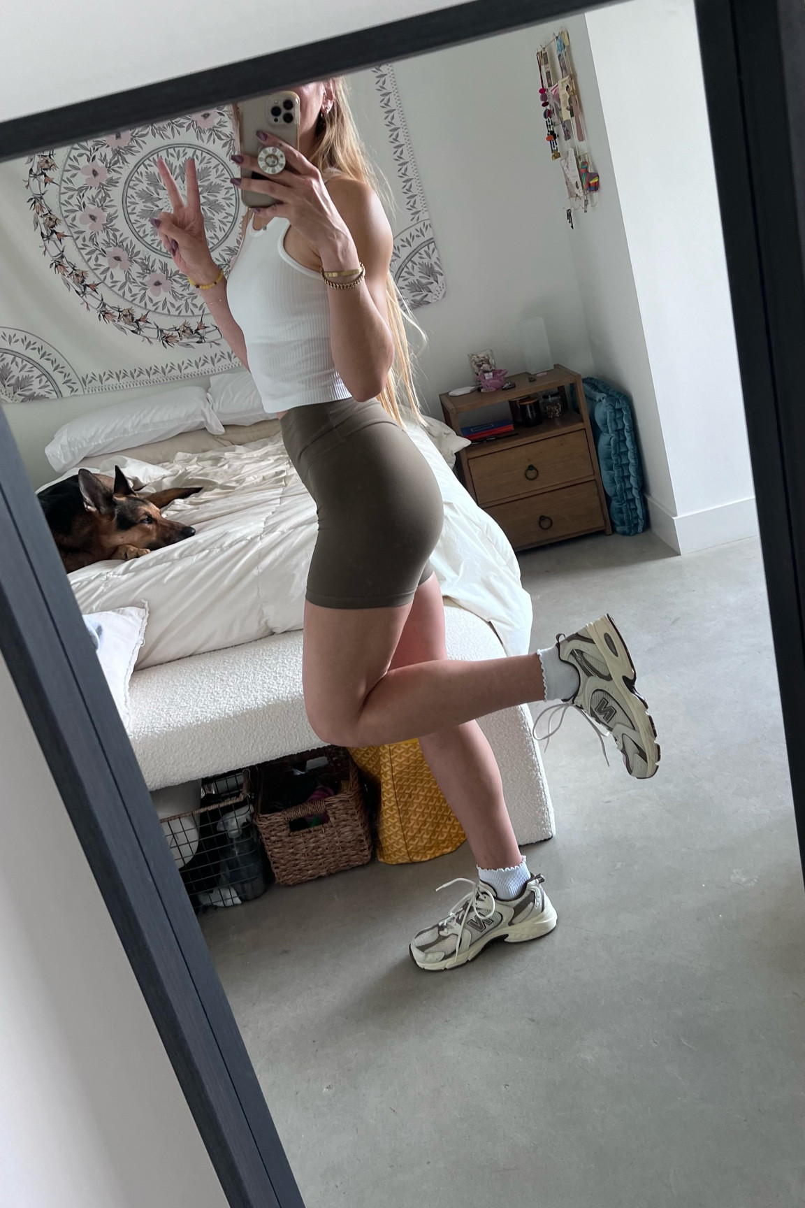 Walk fit ✌🏼
The sneakers are super comfy, the color was limited edition to asos they have a couple other colors on sale and some new ones.

#LTKShoeCrush #LTKActive #LTKFitness