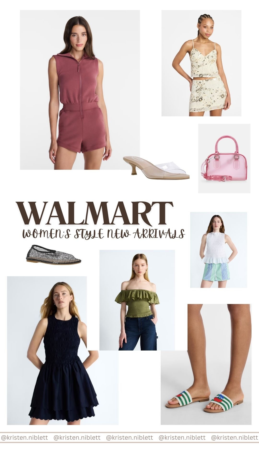 Trending Walmart women's fashion new arrivals! Jelly shoes and this clear jelly bag - perfect for concert season! The cutest sets, dresses, and more!  

 #LTKootd #LTKSeasonal #LTKPetite
