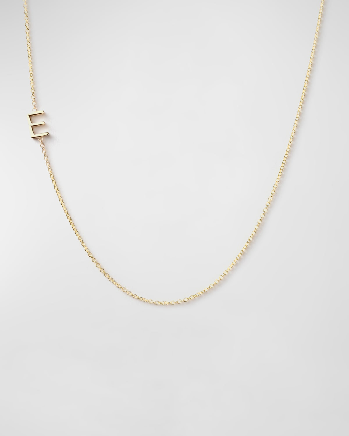 14k Yellow Gold Mini Letter Necklace | Neiman Marcus