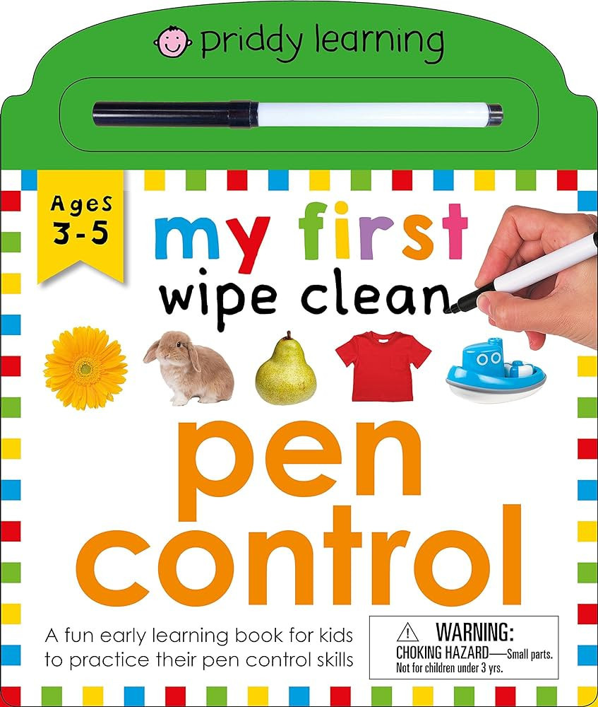 My First Wipe Clean: Pen Control: A fun early learning book for kids to practice their pen contro... | Amazon (US)