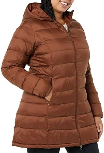 Amazon Essentials womens Lightweight Water-Resistant Packable Hooded Puffer Coat (Available in Pl... | Amazon (US)