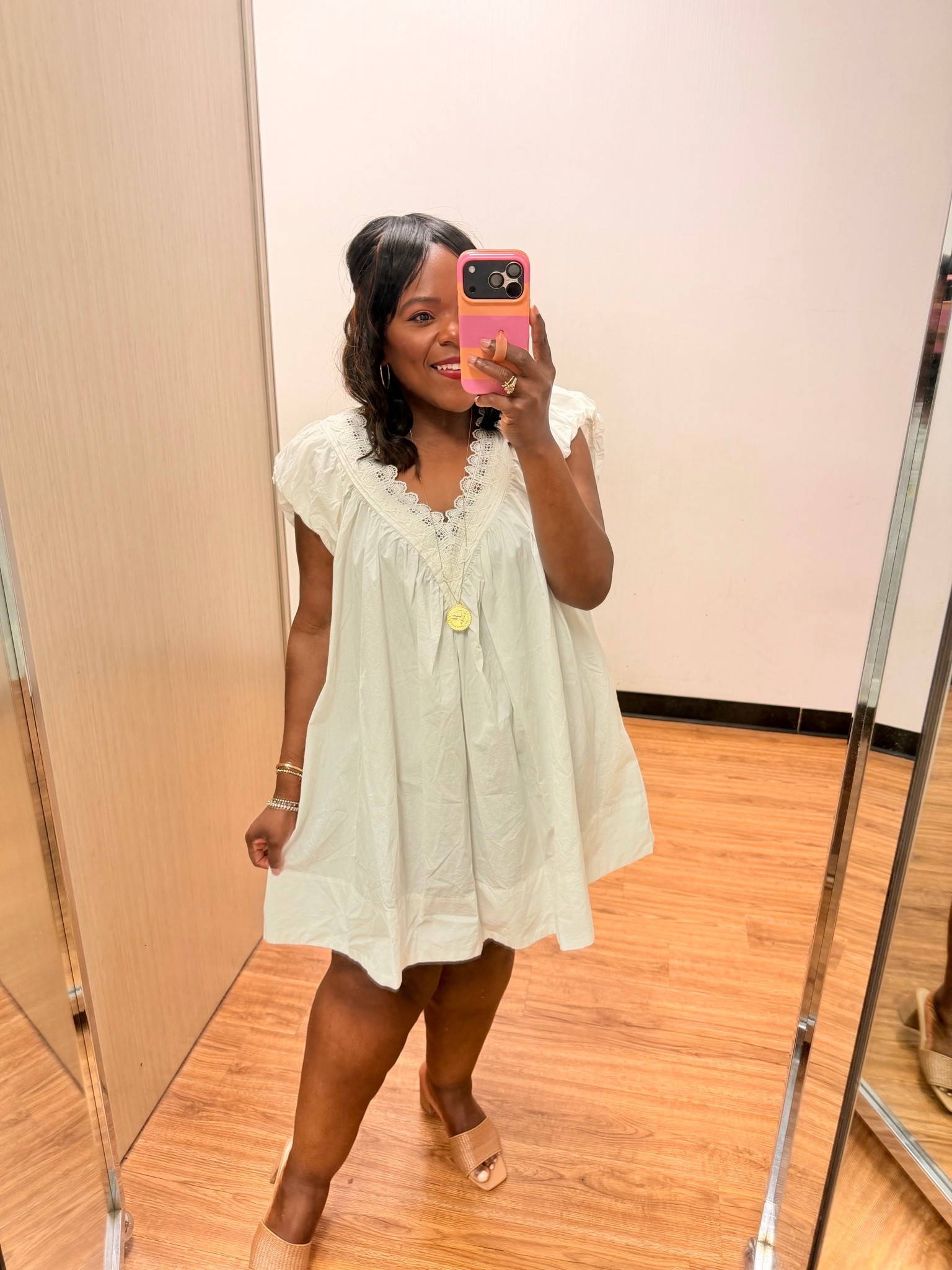 White Free People Tunic Dress from Belk! Wearing the size S.

#LTKootd #LTKMidsize #LTKPetite