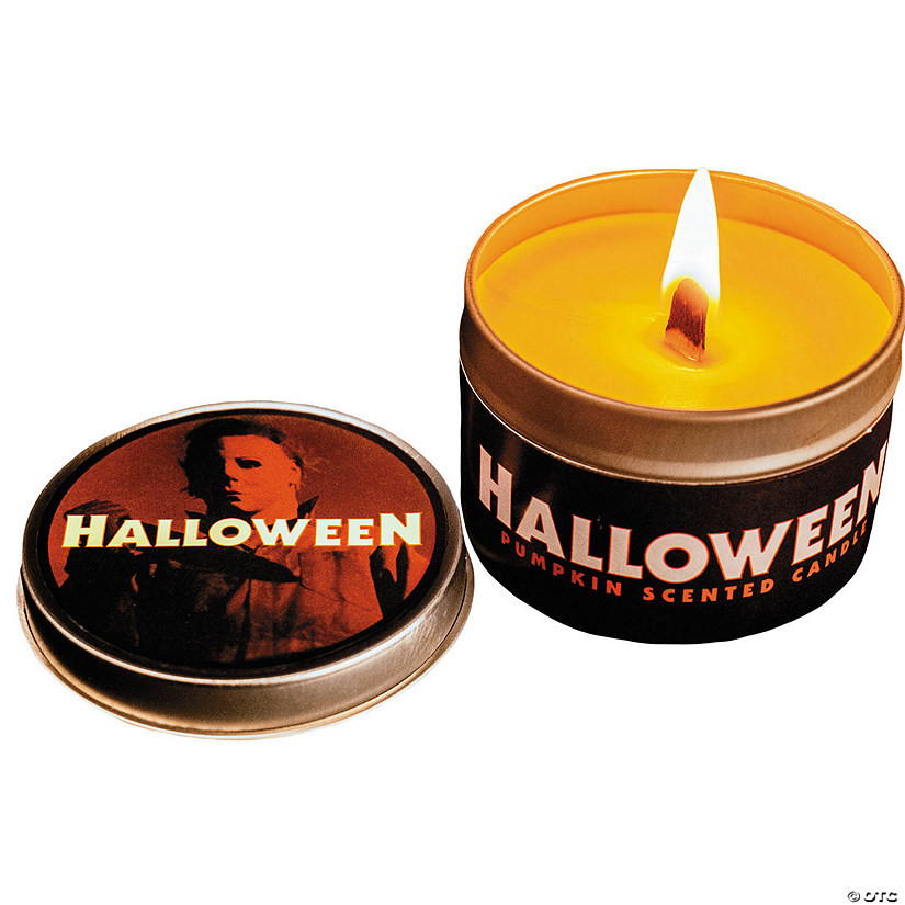 2 1/2" Halloween™ (1978) Pumpkin Scented Candle | Oriental Trading Company