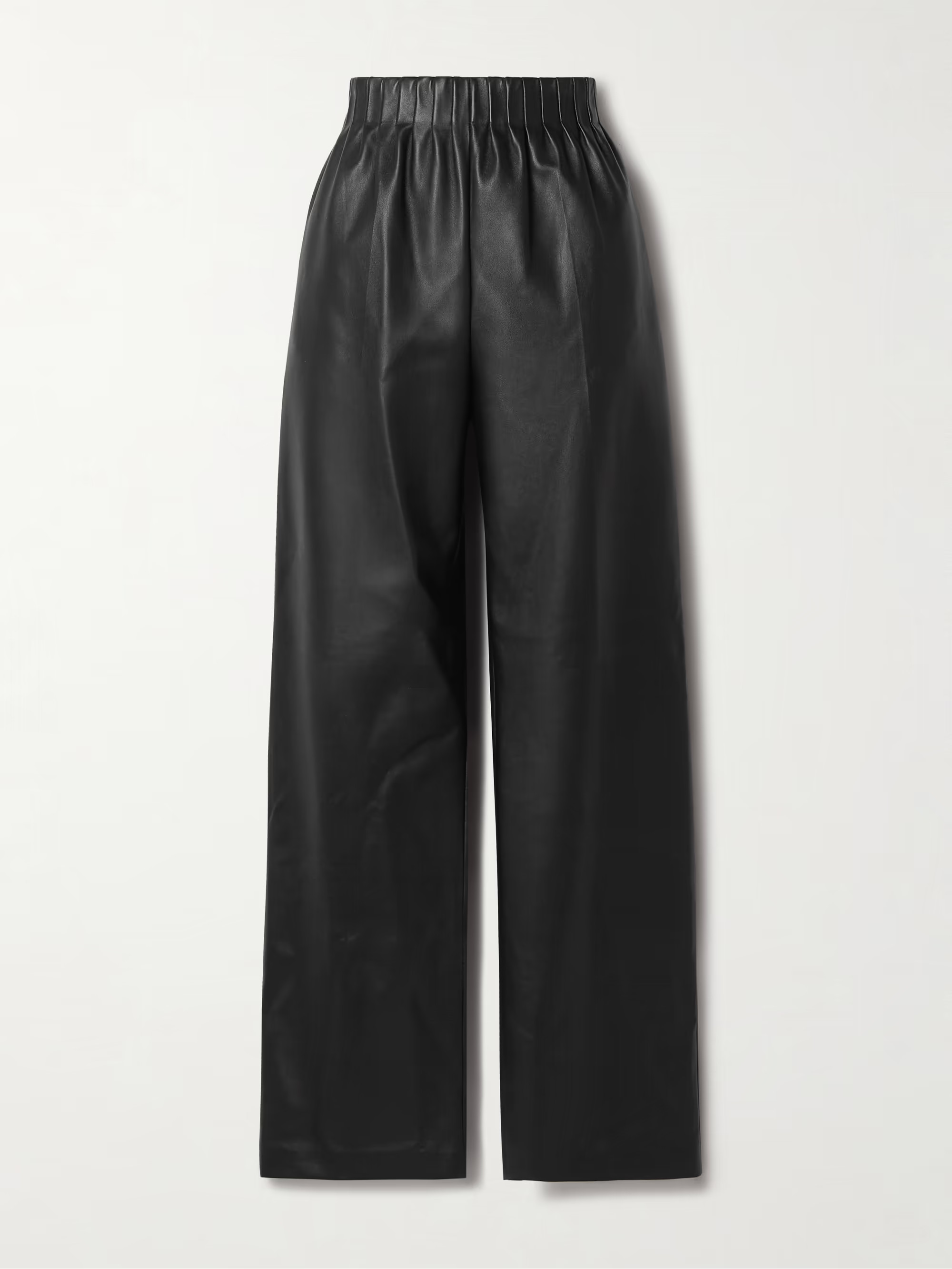 Murphy pleated leather wide-leg pants | NET-A-PORTER (UK & EU)