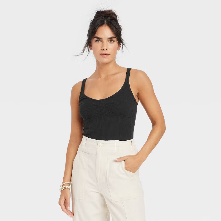 Women's Corset Tank - Universal Thread™ | Target