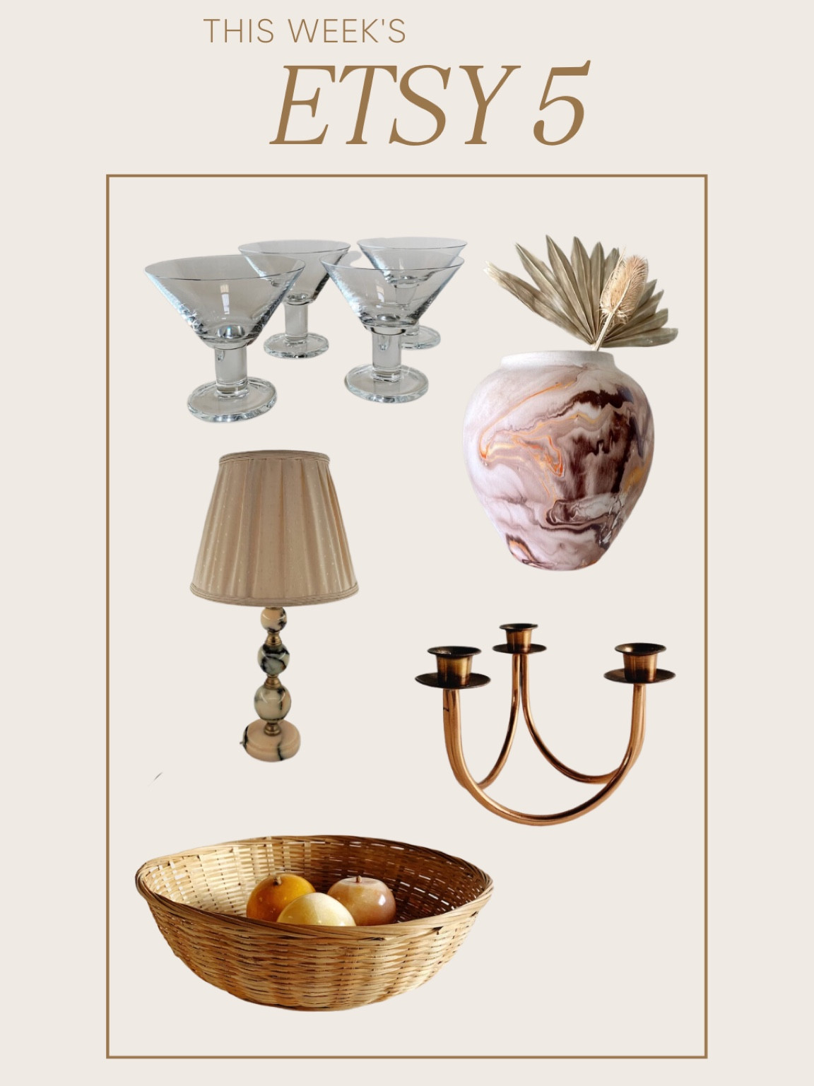 this week’s vintage finds ⚡️

#LTKhome