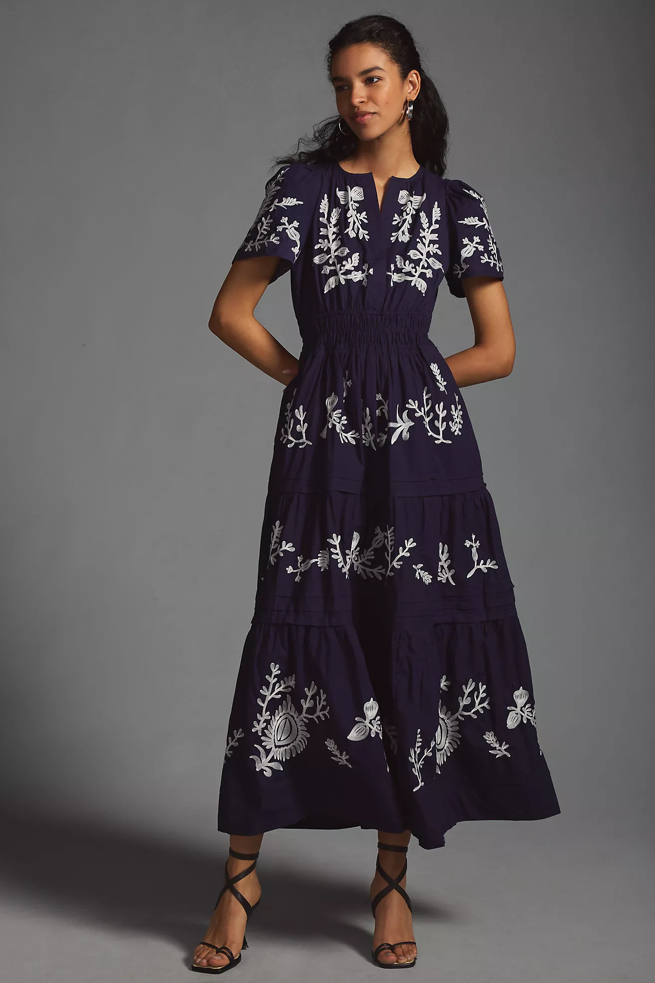 The Somerset Maxi Dress: Embroidered Edition | Anthropologie (US)