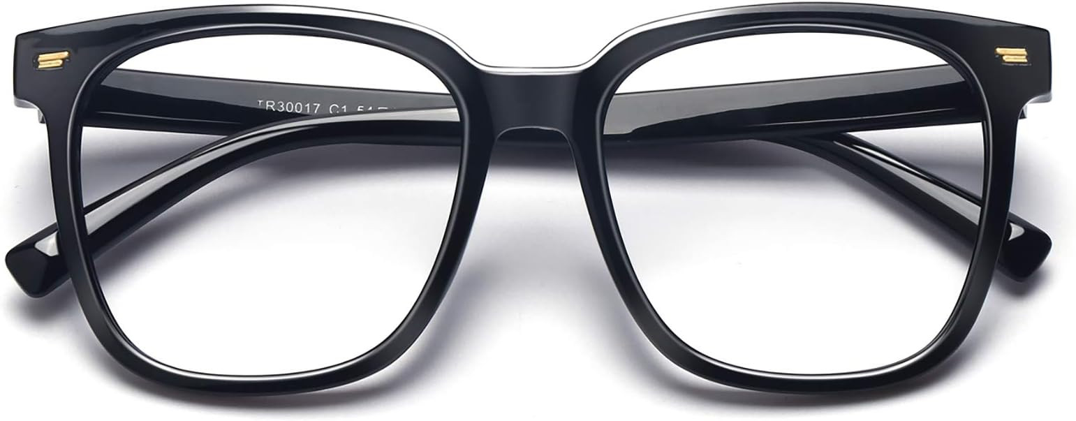 PANNER Oversized Square Blue Light Blocking Glasses for Women Men Anti Glare Reduce Eyestrain Com... | Amazon (US)