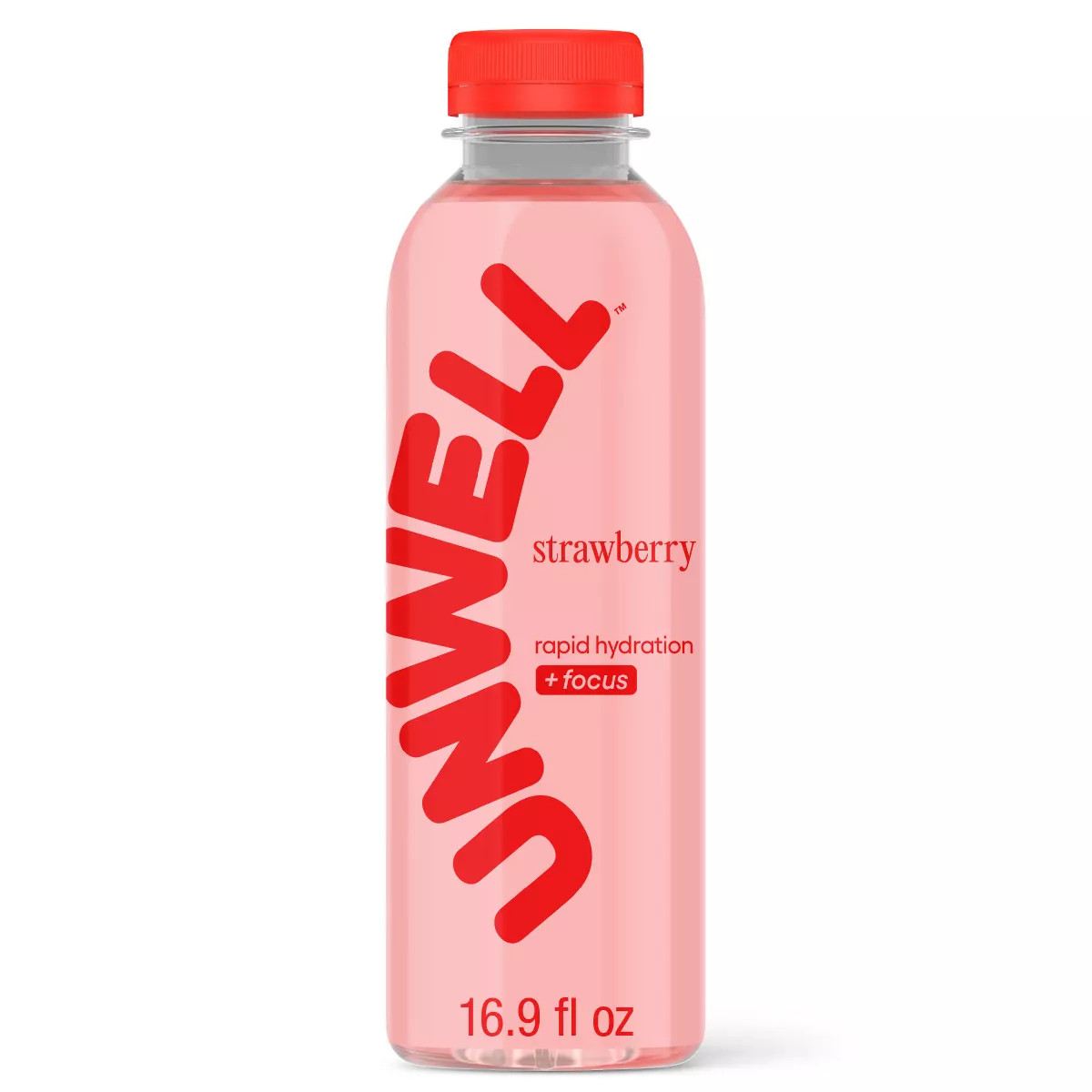 Unwell Strawberry Hydration Electrolyte Drink for Rapid Hydration + Focus - 16.9 fl oz Bottle | Target