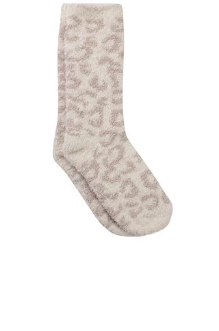 Barefoot Dreams CozyChic Barefoot In The Wild Socks in Cream & Stone from Revolve.com | Revolve Clothing (Global)
